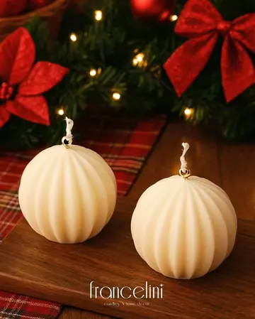 Vela Bola de Natal