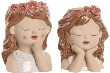 Busto Menina, vaso