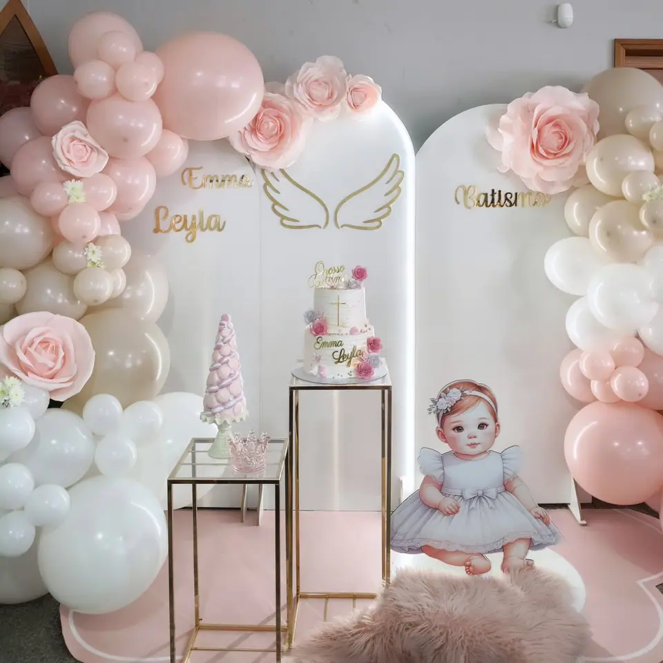 Duas princesas — Batismo de tia e sobrinha