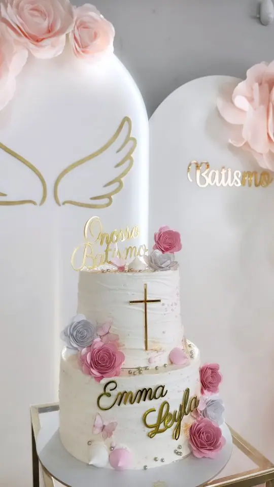 Duas princesas — Batismo de tia e sobrinha, fotografia 3