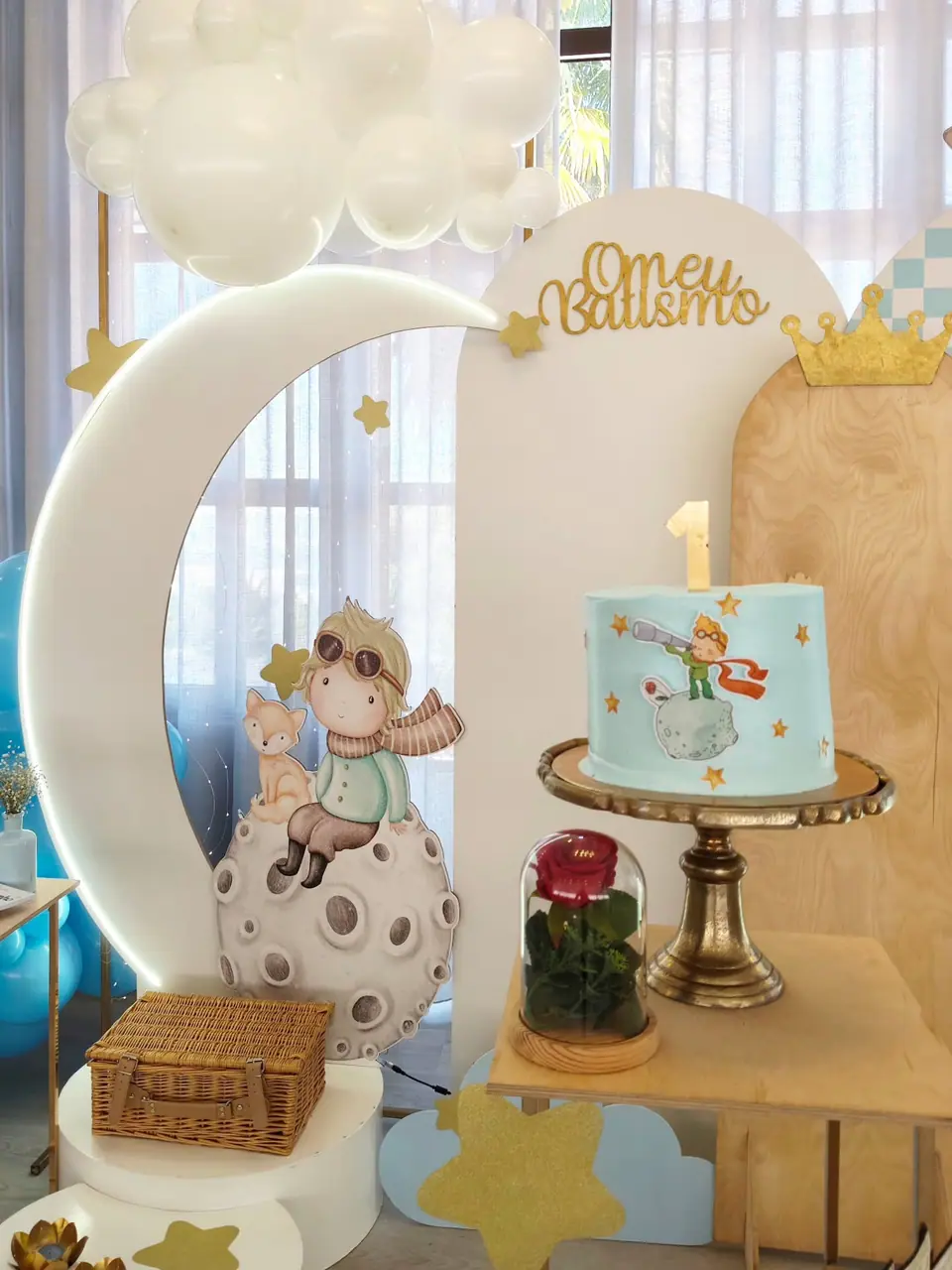 O pequeno príncipe — Batismo e 1.º aniversário