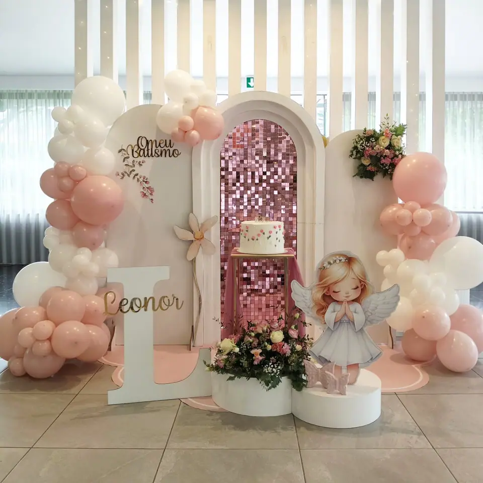 Sonho cor-de-rosa — Batismo da Leonor